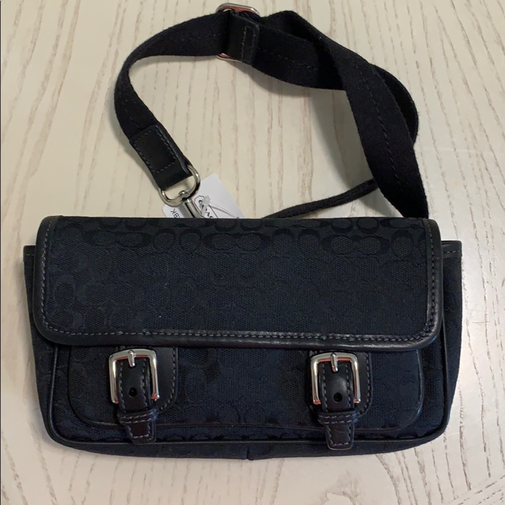 Coach Fanny waists pack black new w tags